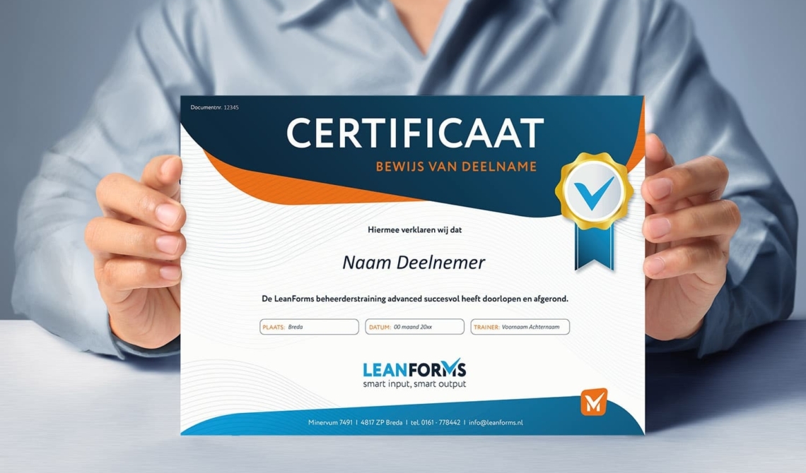 Events and trainings - LeanForms