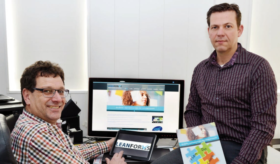LeanForms 15 jaar Anton en Ronald