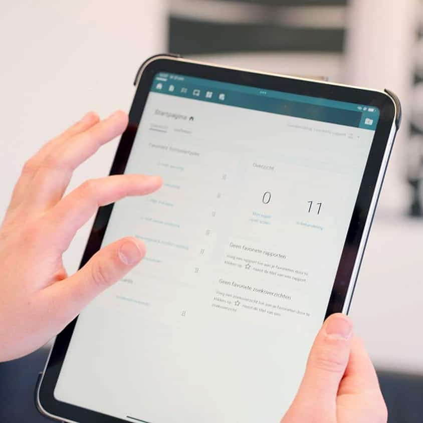 Logistiek tablet